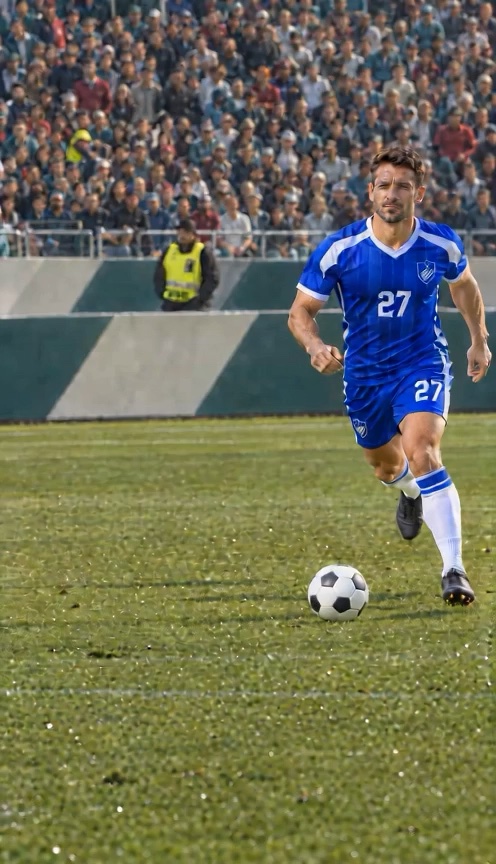 لاعب كرة قدم أصلي بالذكاء الاصطناعي · 480p
